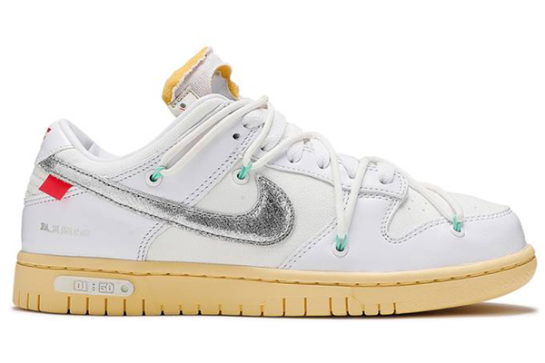 Women Lot 01 Of 50 Off White X Dunk Low DM1602 127